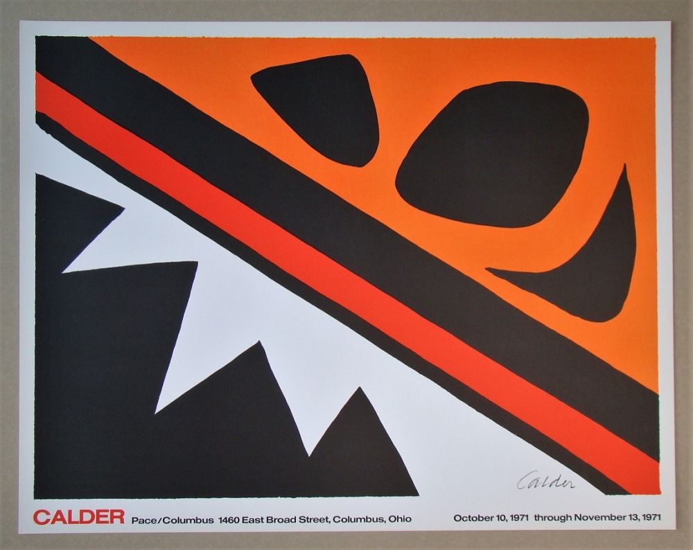 Plakat Calder - The frog and the saw