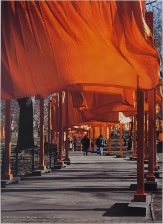 Plakat Christo - The Gates : Central Park New York city