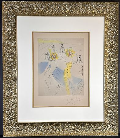 Stich Dali - The Hippies Flower Woman at The Piano