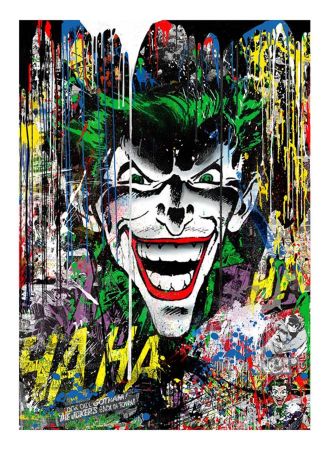 Siebdruck Mr Brainwash - The Joker