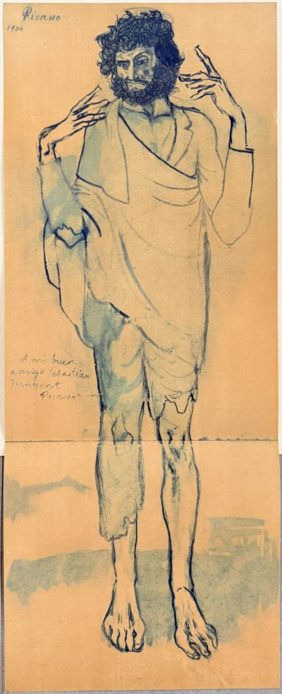 Lithographie Picasso - The Madman