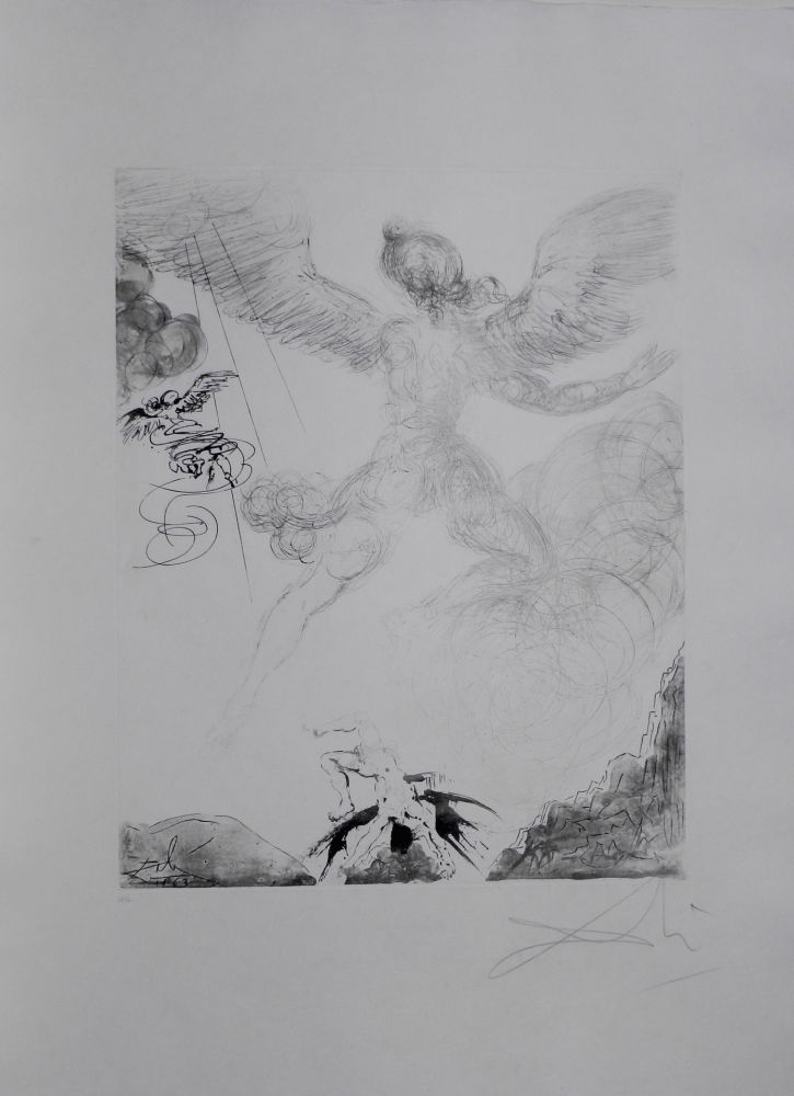 Stich Dali - The Mythology Icarus