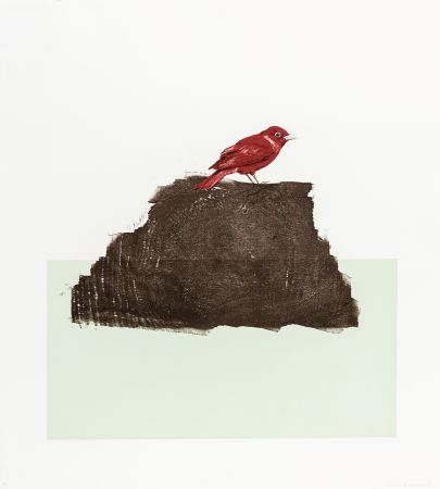 Holzschnitt Drummond - The Northern Cardinal (or Redbird)
