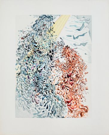 Holzschnitt Dali - The Paradise, Canto 11 - Opposition