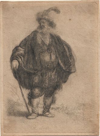 Stich Rembrandt - The Persian