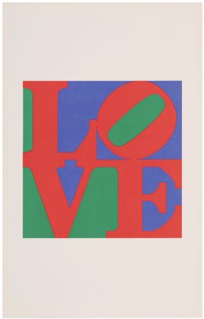 Lithographie Indiana - The Philadelphia Love, 1975 - Hand-signed Portfolio