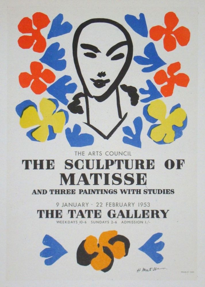 Lithographie Matisse (After) - The Sculpture of Matisse