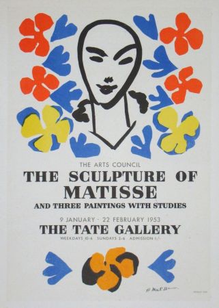 Lithographie Matisse (After) - The Sculpture of Matisse