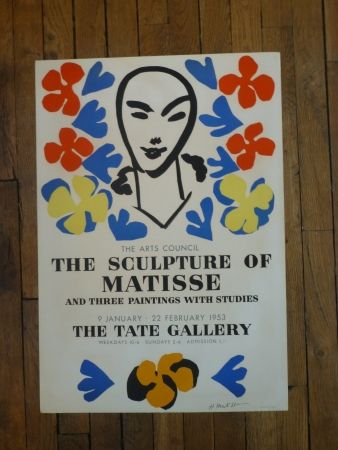 Plakat Matisse - The sculpture of Matisse,Tate Gallery