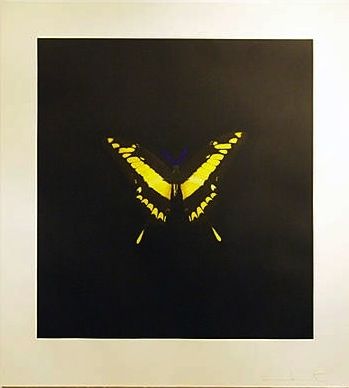 Radierung Hirst - The Souls On Jacob's Ladder Take Their Flight (Small Yellow)