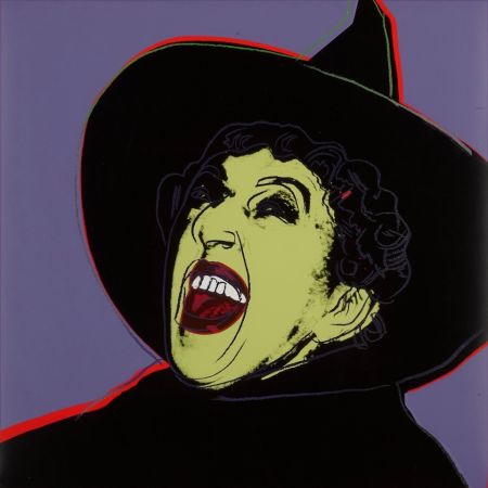 Siebdruck Warhol - The Witch 
