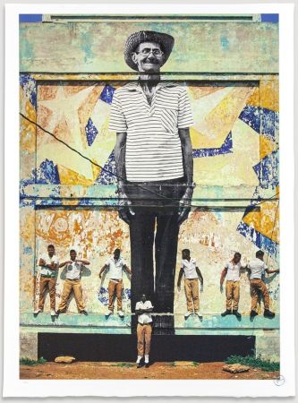 Lithographie Jr - The Wrinkles of The City, La Havana, Antonio Cruz Gordillo, Cuba, 2012