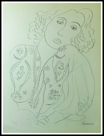 Lithographie Matisse (After) - THEMES & VARIATIONS I