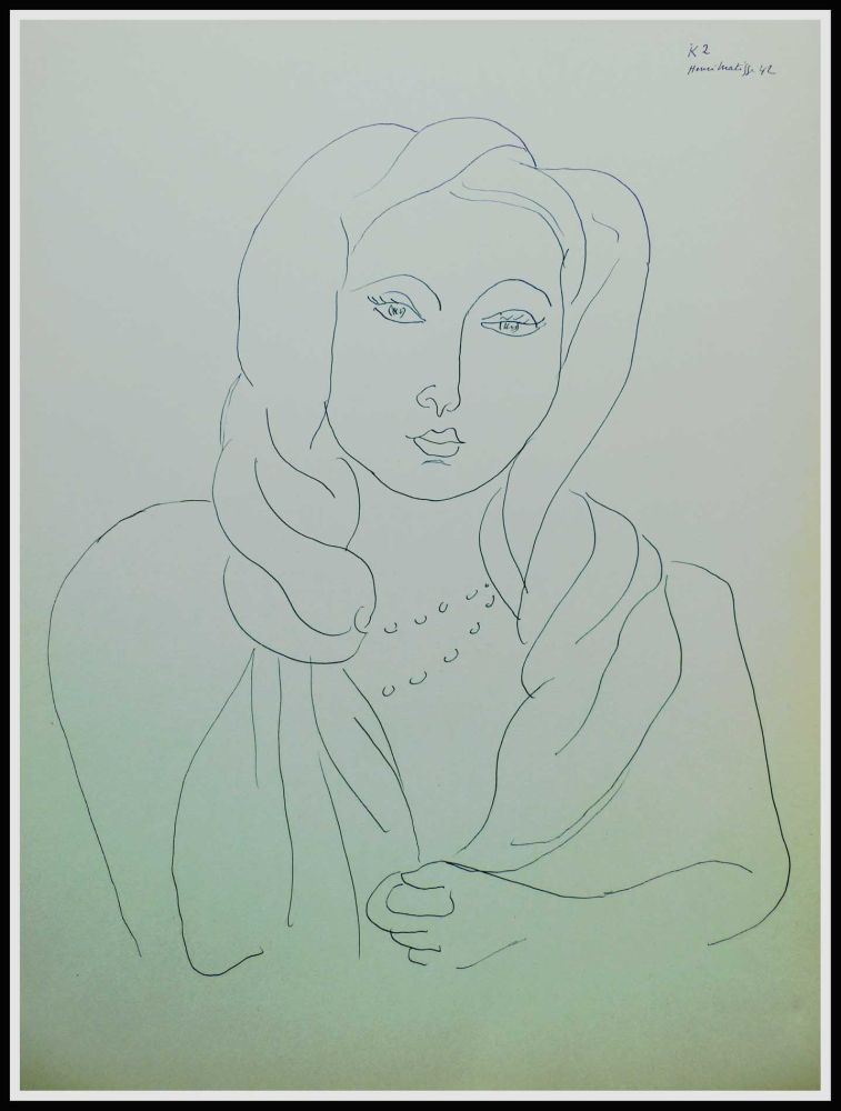 Lithographie Matisse (After) - THEMES & VARIATIONS VII