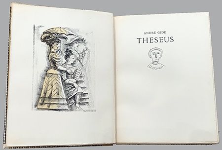 Illustriertes Buch Campigli - Theseus