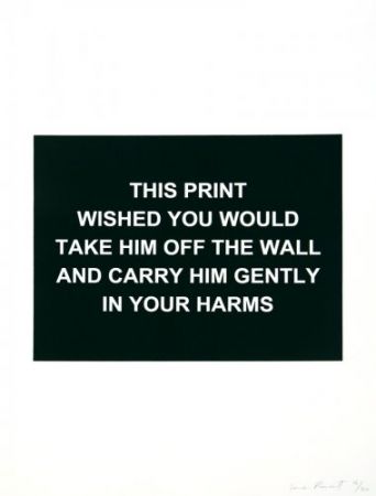 Stich Prouvost  - This print wished you would....