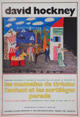 Illustriertes Buch Hockney - Théâtre : Tirésias