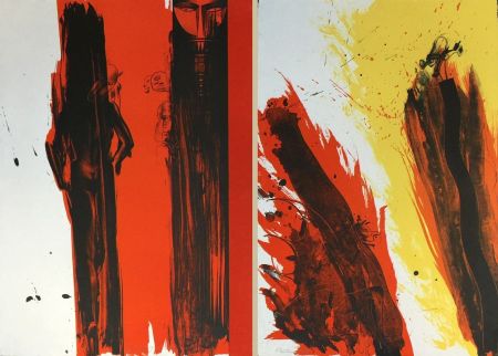 Lithographie Jones - TOTEM DIPTYCH