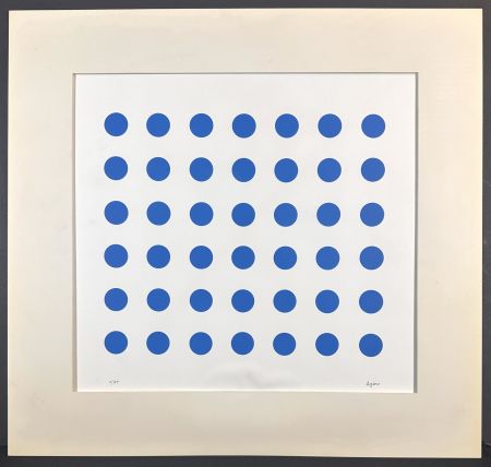 Lithographie Agam - Transformable Dialogue #1