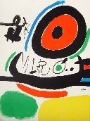 Lithographie Miró - Tres Libres