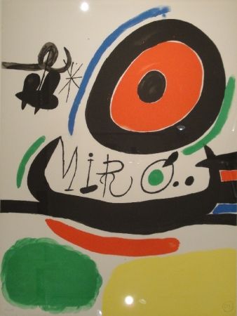 Lithographie Miró - Tres libres
