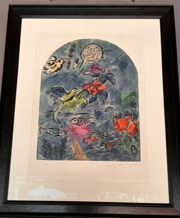 Lithographie Chagall - Tribu de Ruben 