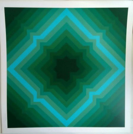 Lithographie Bird - Tribute to Vasarely 8