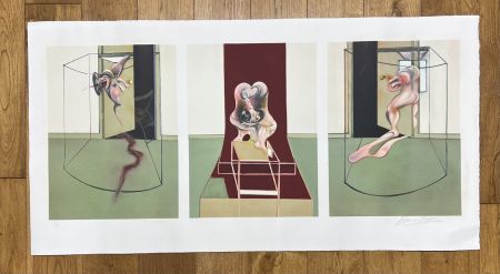Lithographie Bacon - Triptych Inspired by Oresteia of Aeschylus 