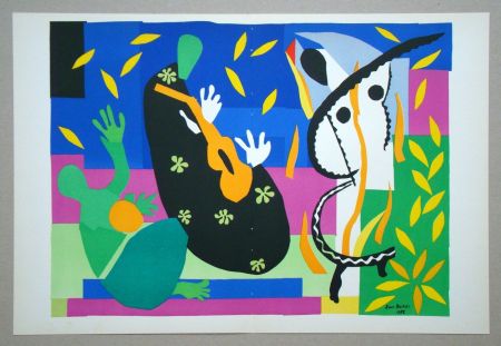 Lithographie Matisse (After) - Tristesse du Roi