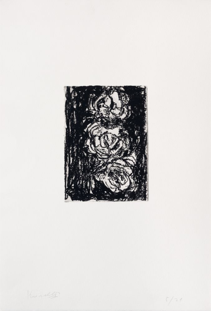 Stich Kounellis - Trois roses