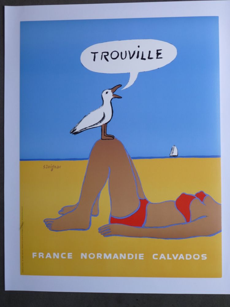 Plakat Savignac - Trouville 