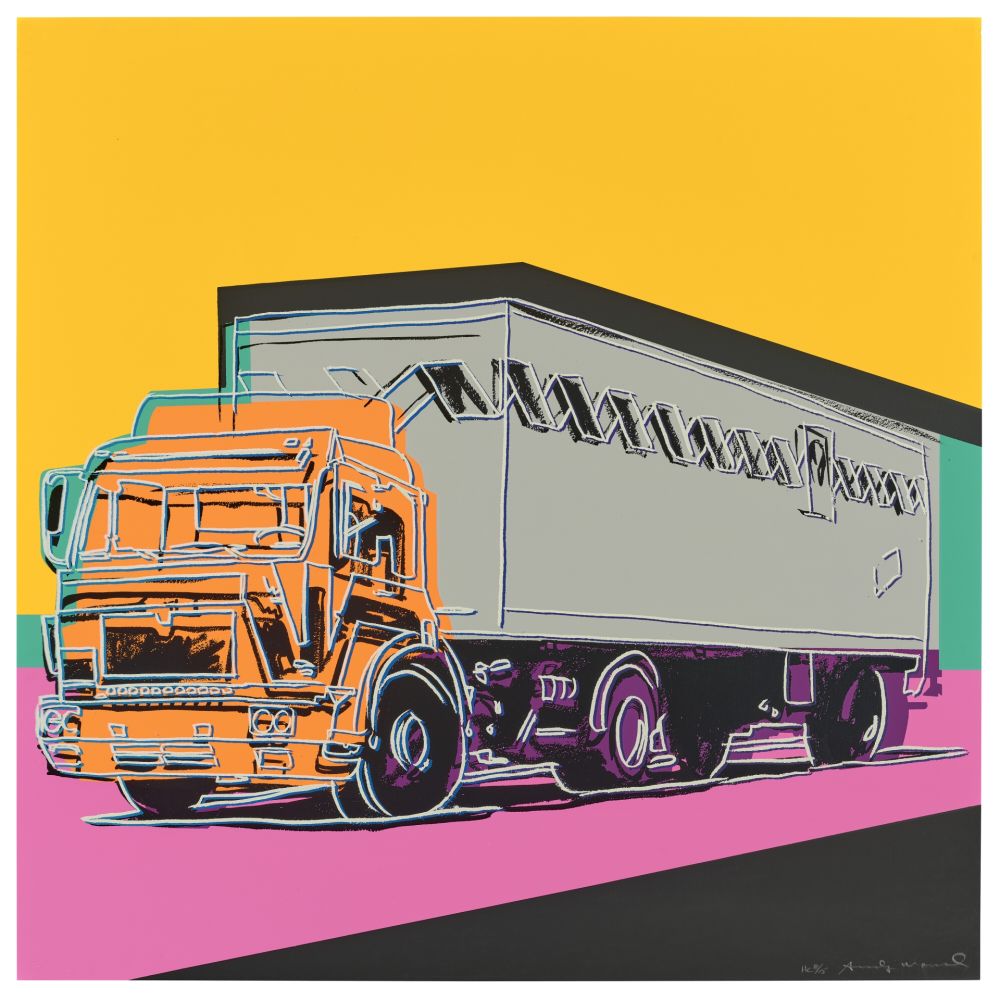 Siebdruck Warhol - Truck 367