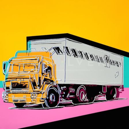 Siebdruck Warhol - Truck 367
