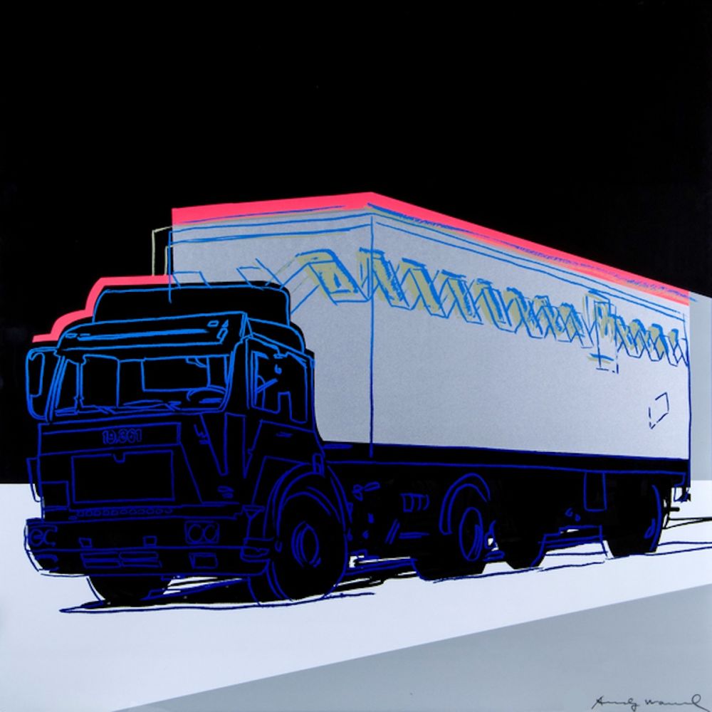 Siebdruck Warhol - Truck (FS II.370) 