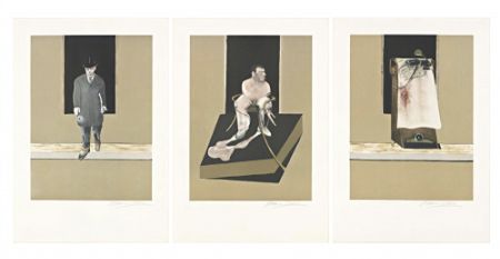 Radierung Und Aquatinta Bacon - Tryptych