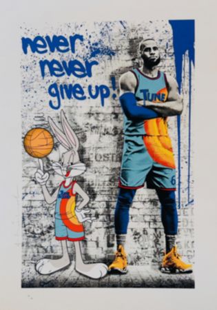 Siebdruck Mr Brainwash - Tune Squad