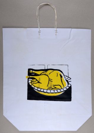 Siebdruck Lichtenstein - Turkey Shopping Bag