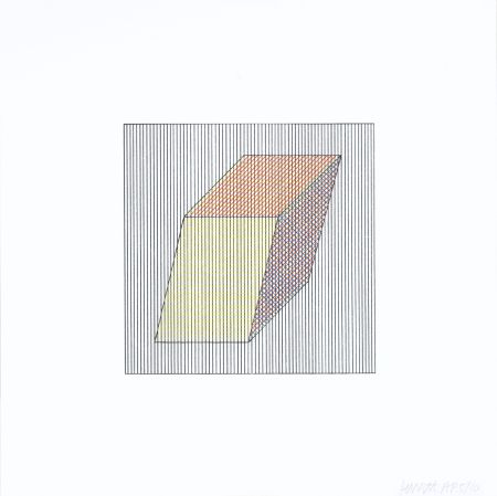 Siebdruck Lewitt - Twelve Forms Derived From a Cube 19