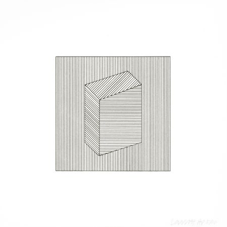 Siebdruck Lewitt - Twelve Forms Derived From a Cube 22