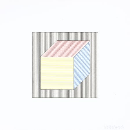 Siebdruck Lewitt - Twelve Forms Derived From a Cube 29