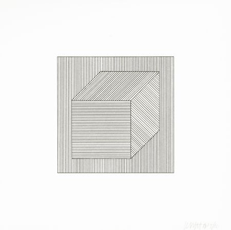 Siebdruck Lewitt - Twelve Forms Derived From a Cube 30
