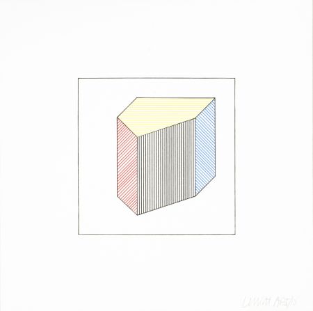 Siebdruck Lewitt - Twelve Forms Derived From a Cube 39