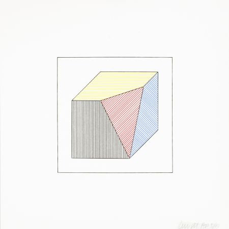 Siebdruck Lewitt - Twelve Forms Derived From a Cube 45