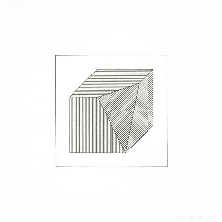 Siebdruck Lewitt - Twelve Forms Derived From a Cube 46