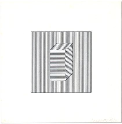 Siebdruck Lewitt - Twelve Forms Derived from a Cube (Set of 48) (1)
