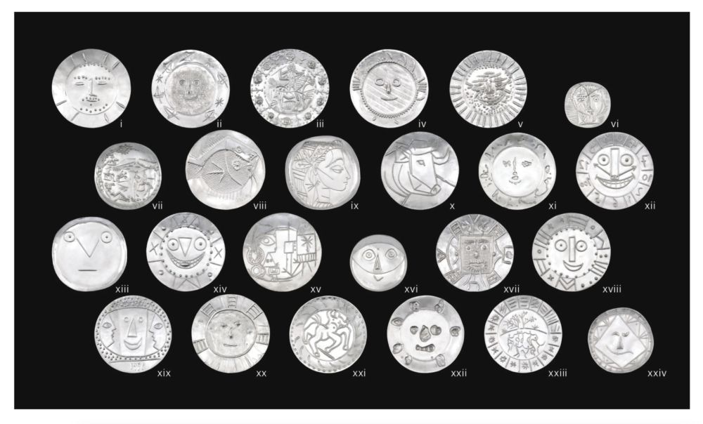 Keine Technische Picasso - Twenty-Four Silver Plates