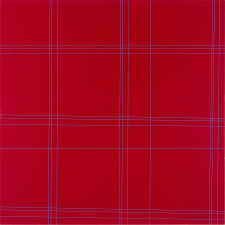 Lithographie Morellet - TWO PATTERNS OF PERPENDICULAR LINES - EXACTA FROM CONSTRUCTIVISM TO SYSTEMATIC ART 1918-1985