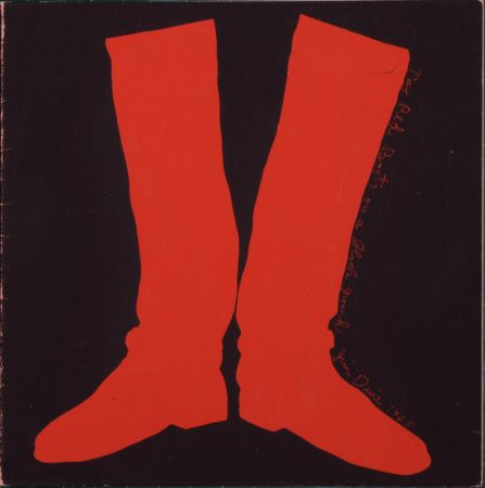 Siebdruck Dine - Two Red Boots, 1969