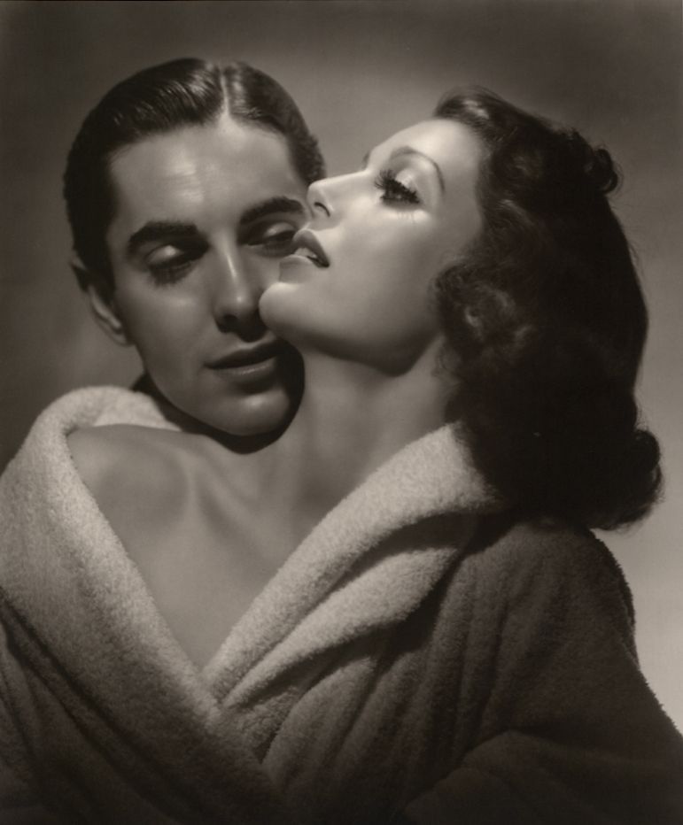 Fotografie Hurrell - Tyrone Power & Loretta Young