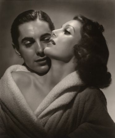 Fotografie Hurrell - Tyrone Power & Loretta Young